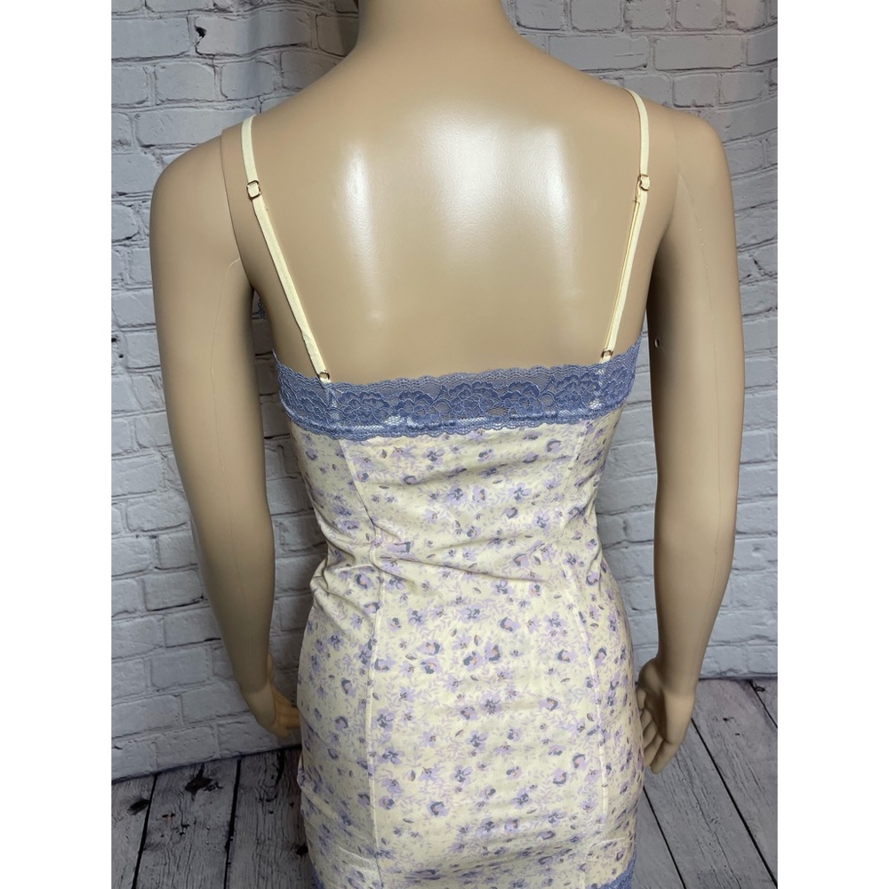 Sold - NWT New Free People Lace-Trim Floral Slip Dress Size XS - Picture 10 of 11